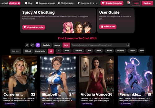 SecretDesires Ai Girlfriends