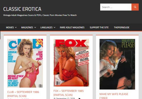 classic erotica